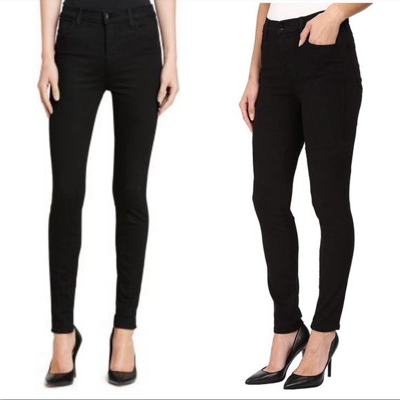 J Brand Denim - NWT J Brand 24” Maria High Rise Skinny Jeans in Seriously Black